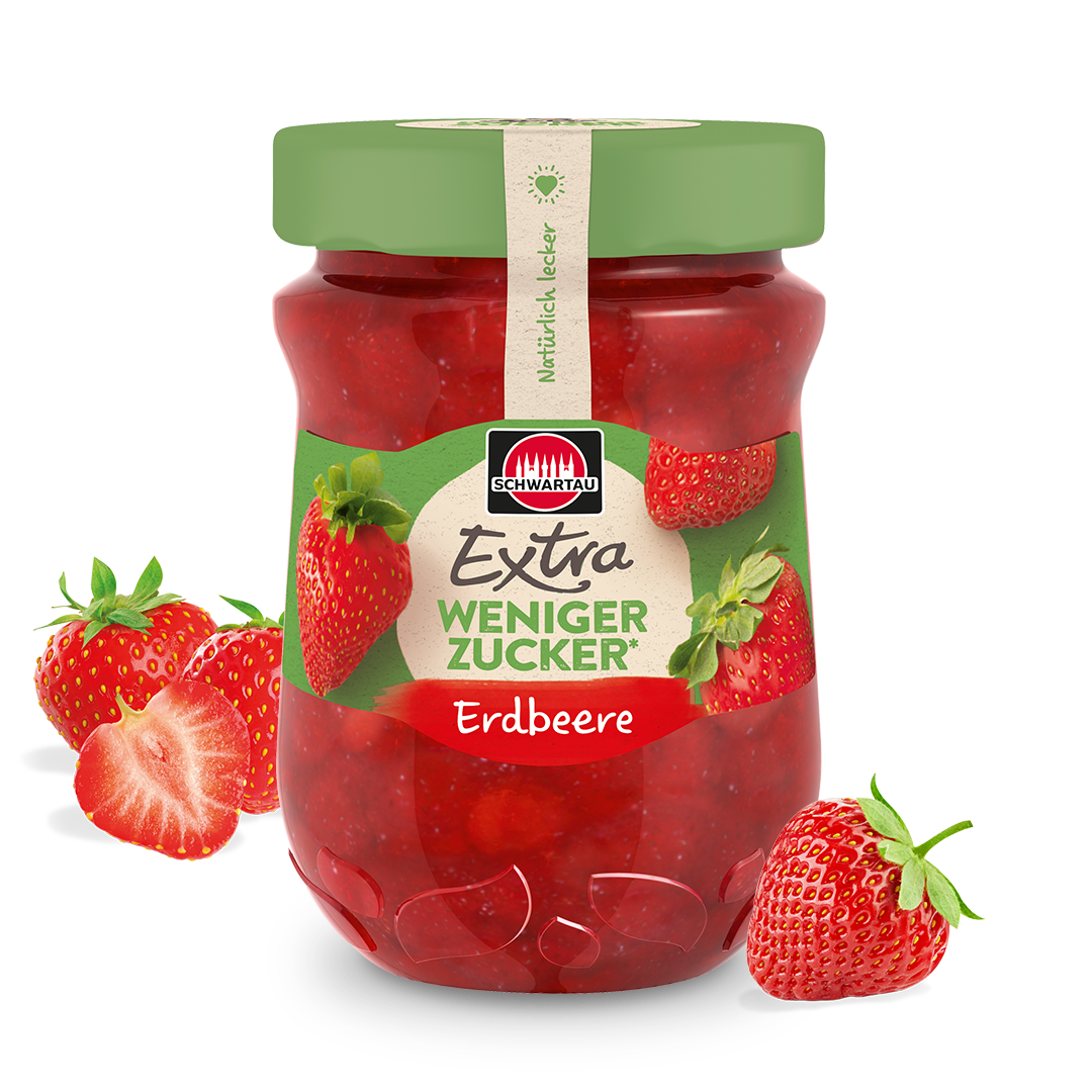 Schwartau Extra Menej cukru Jahoda
